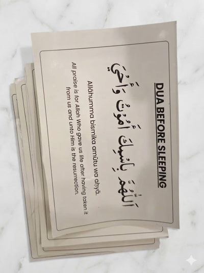 English & Hindi  Dua Stickers