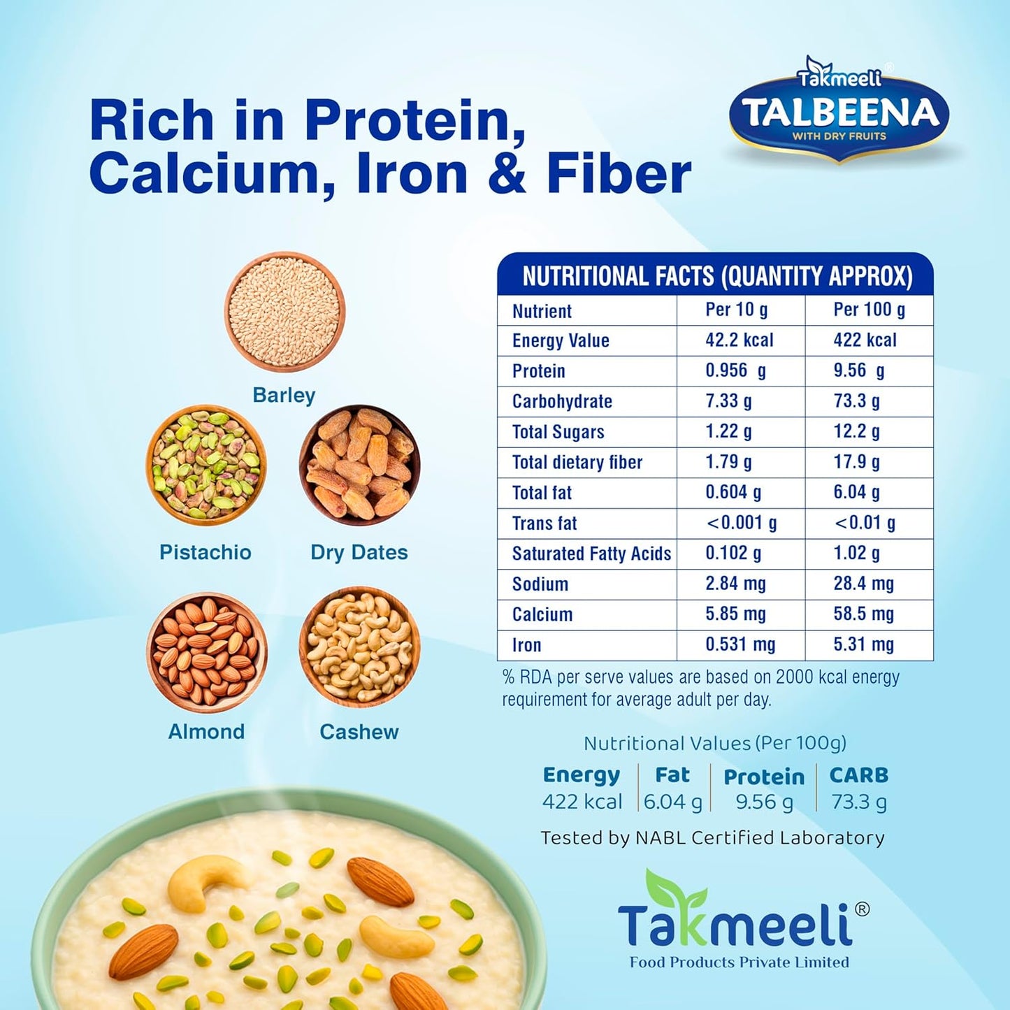 Takmeeli Talbeena | Complete Family Nutrition